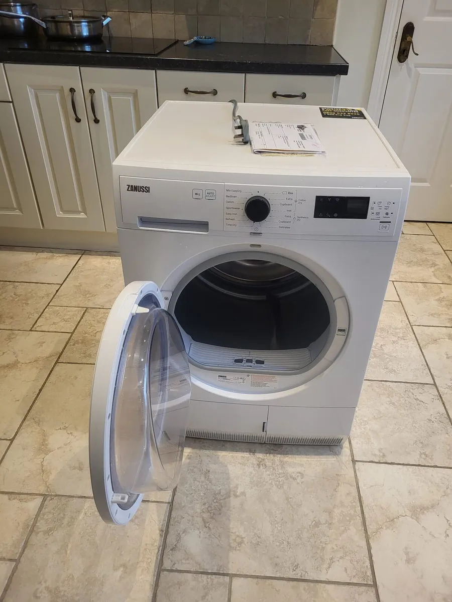 Zanussi 8kg Condenser Dryer - Image 1