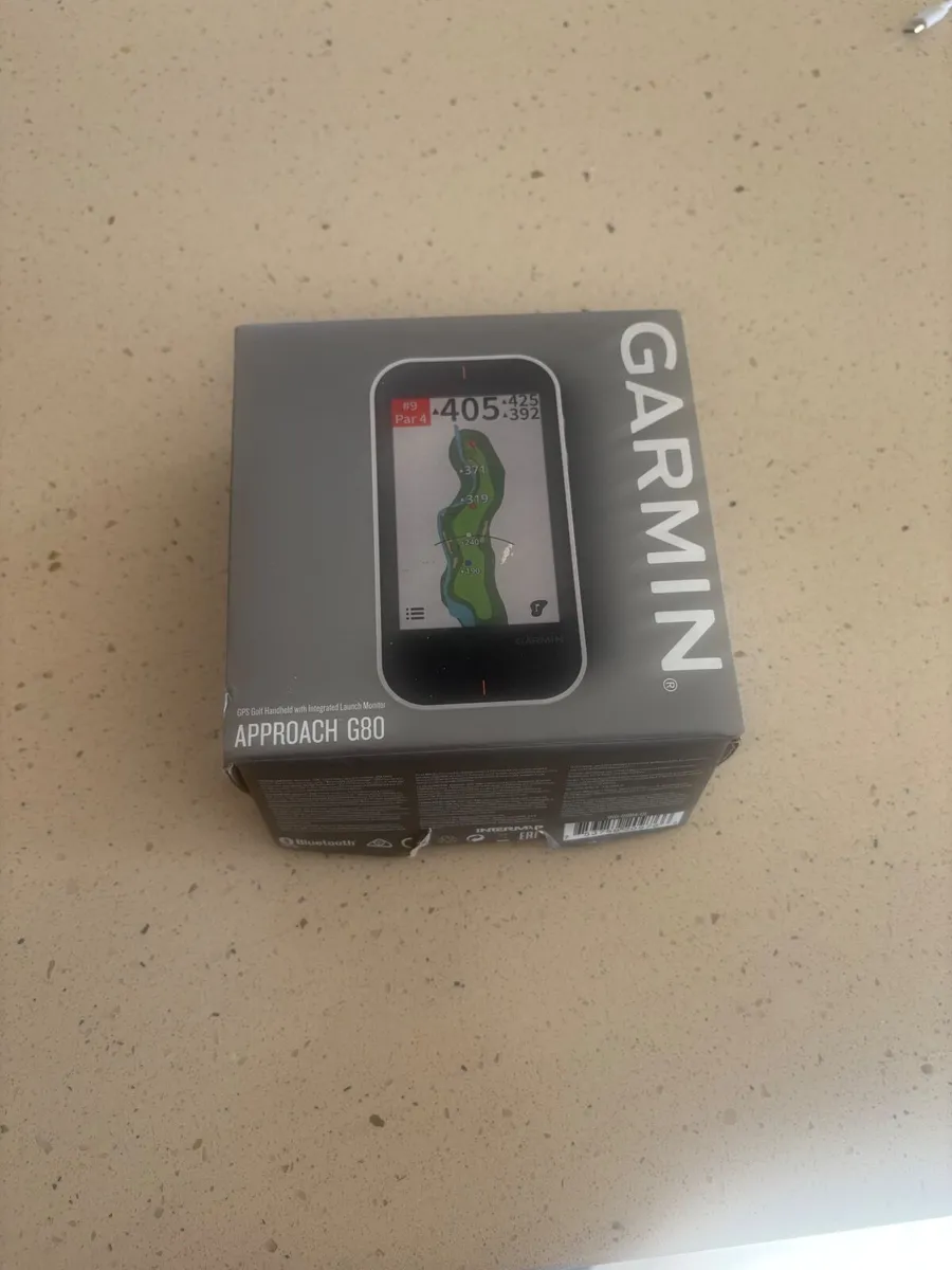 Garmin launch monitor & gps - Image 1