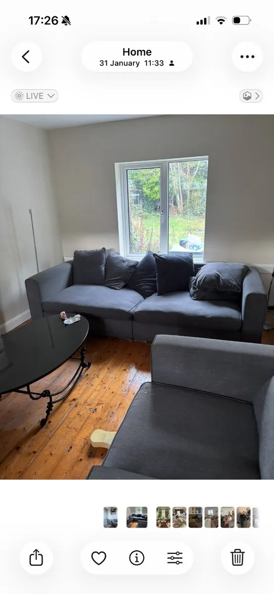 Couch and chair - Image 2