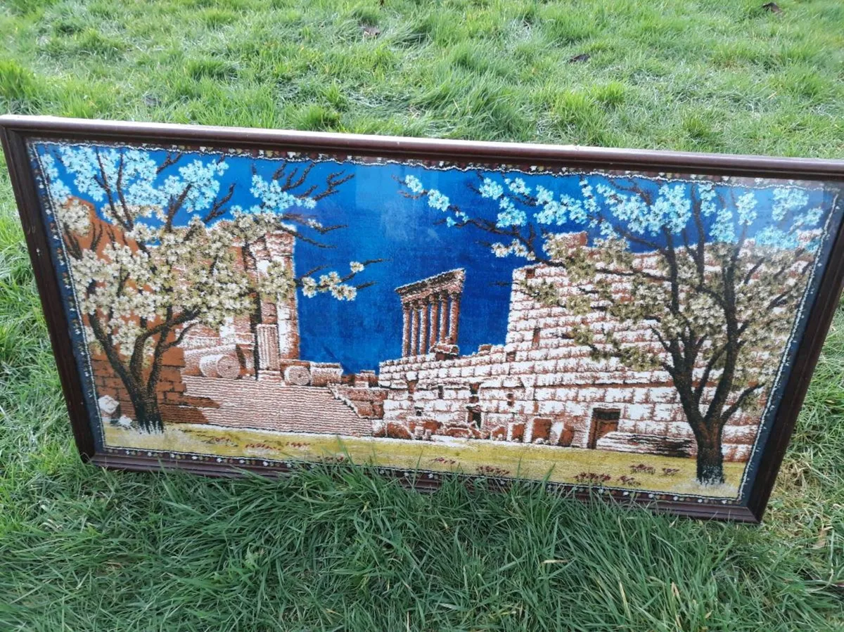 Large Tapestry Wall Picture - Image 1