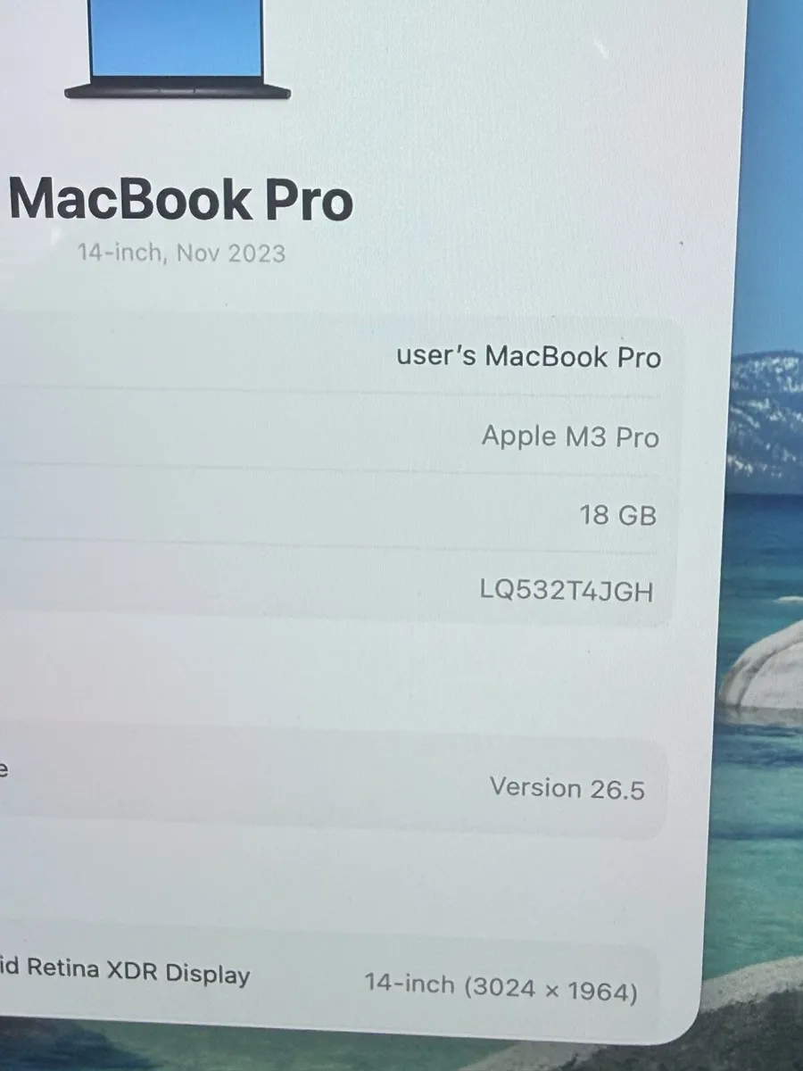 MacBook M3 pro - Image 2