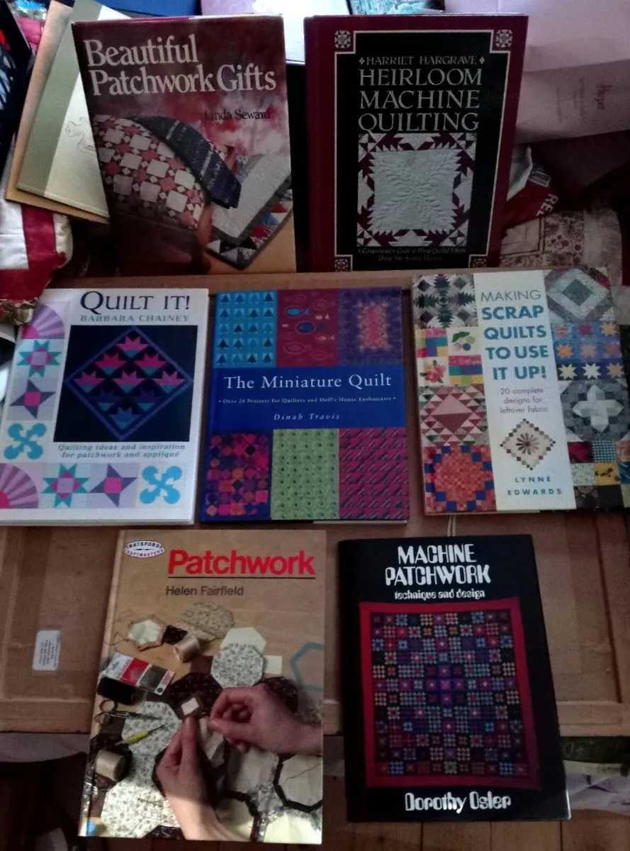 Seven Patchwork Quilting Books - Image 2