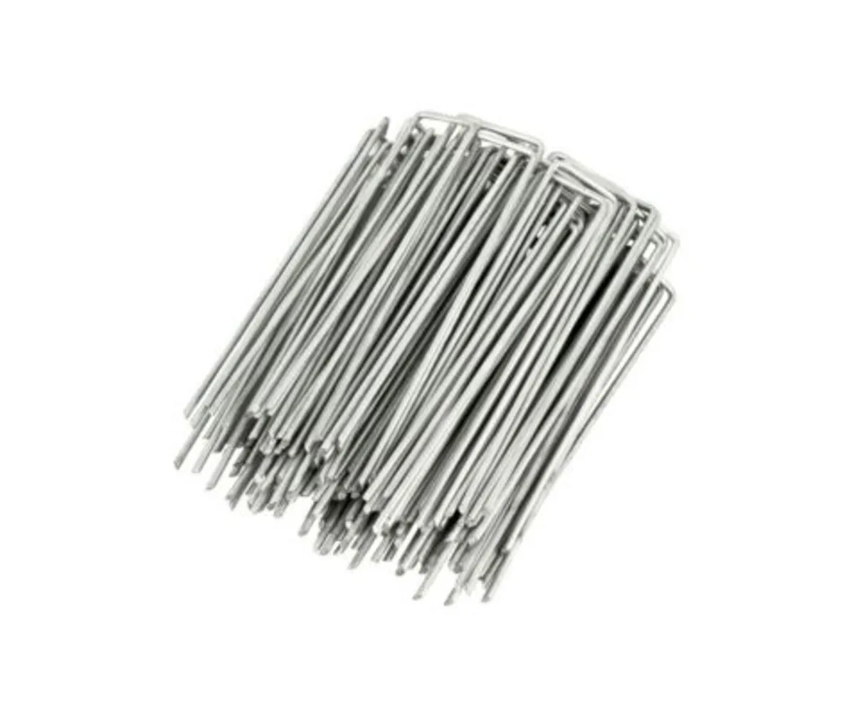 Weed Control Fabric-Accessories Steel Pegs 100 pk - Image 2
