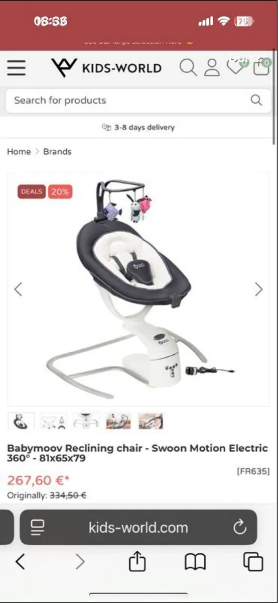 Baby moov swing - Image 2