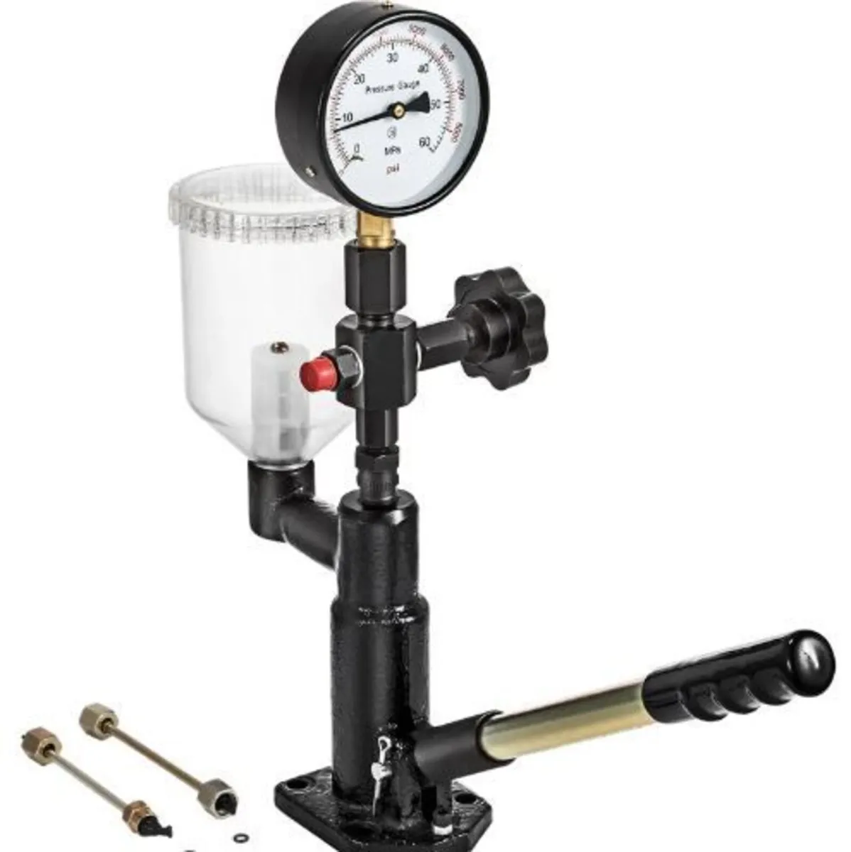 600 Bar Injector Tester 0.8L Fuel Pressure Gauge - Image 1