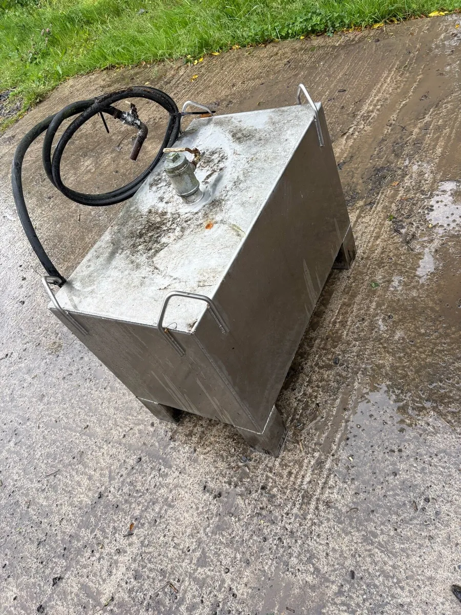 Galvanised Diesel Tank - Image 1