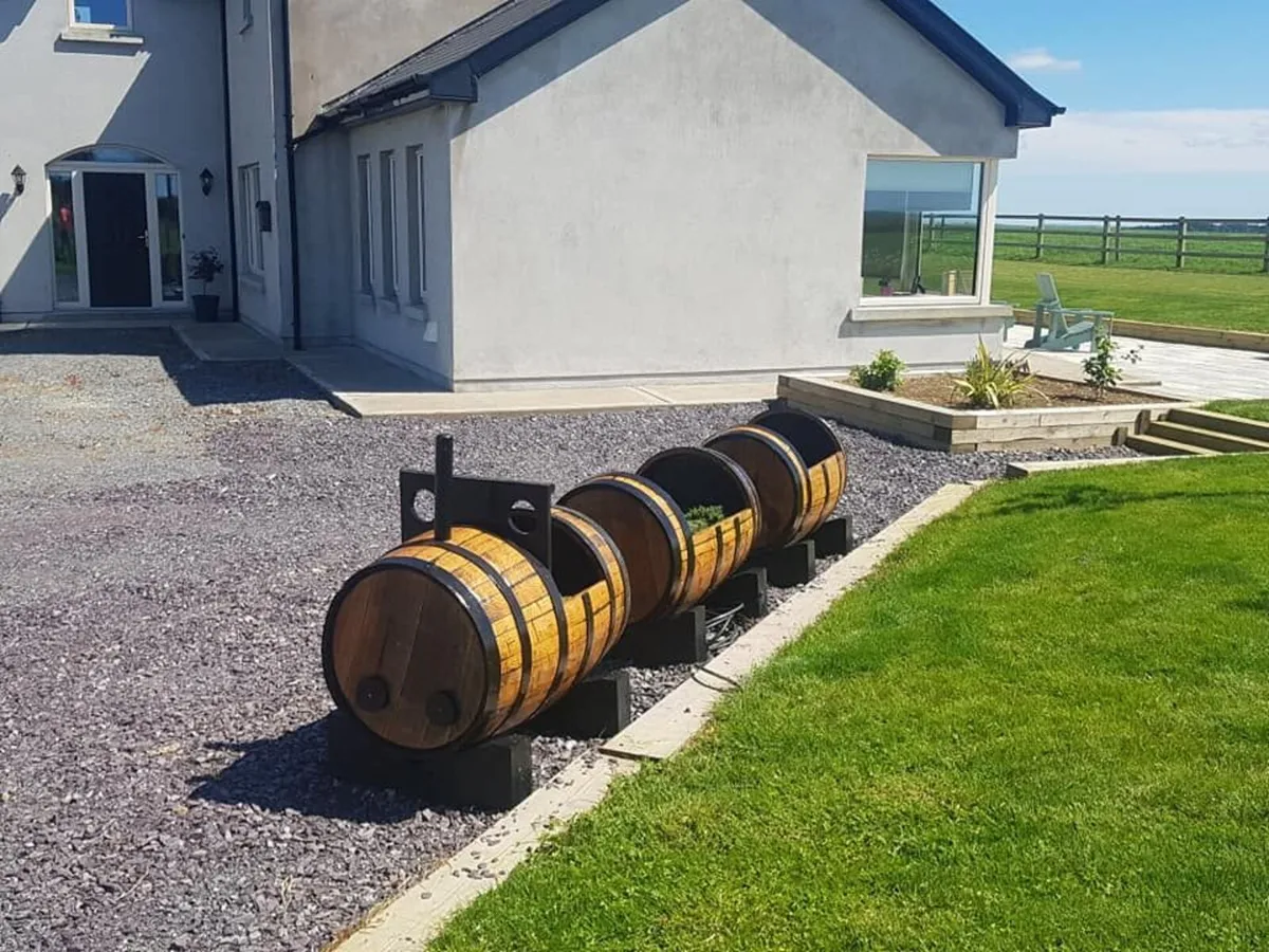 Whiskey Barrel - Oak Train Set - Sale Price - Image 2