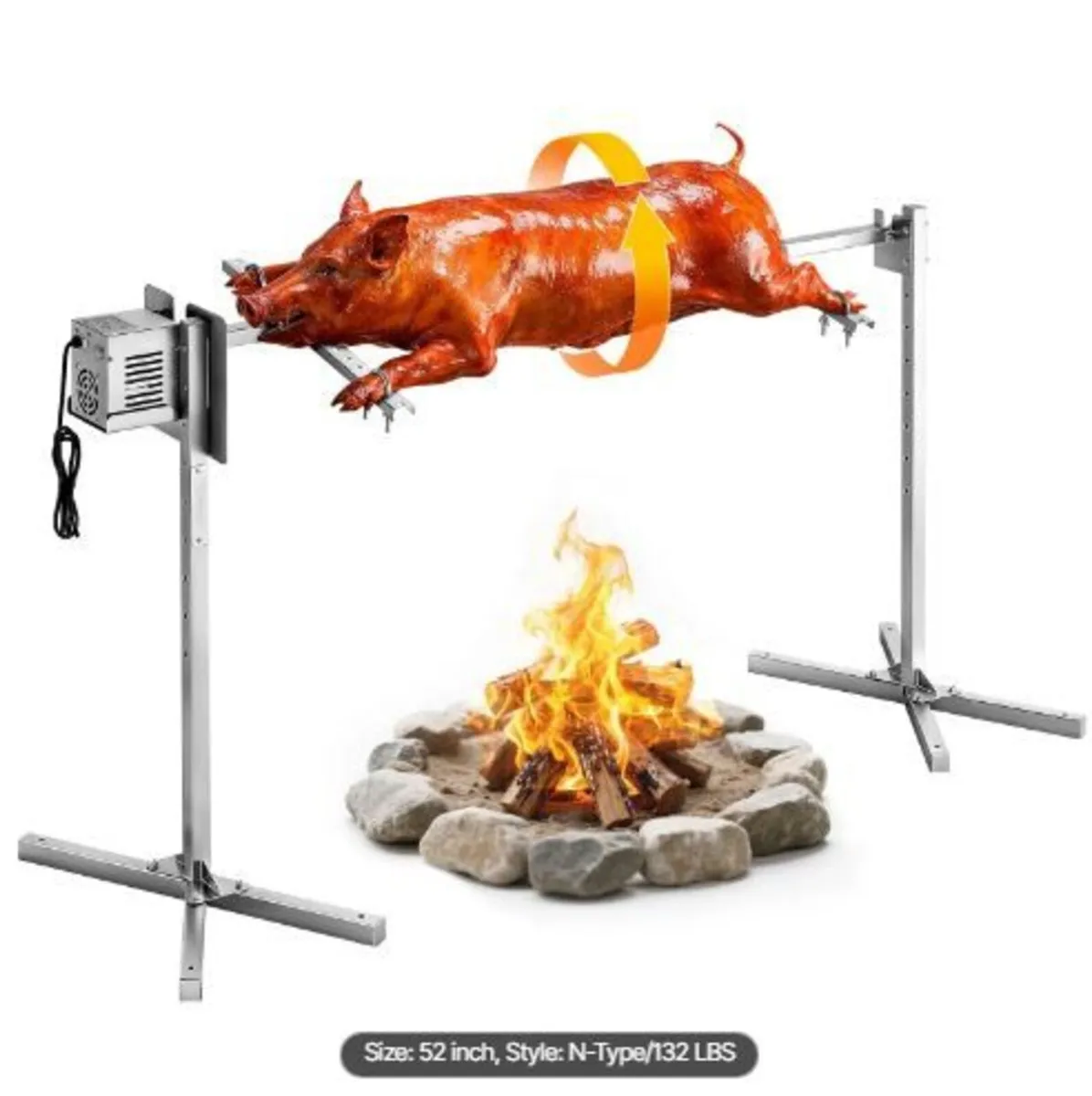 Rotisserie Grill, AC220-240V 8 Level Height - Image 1