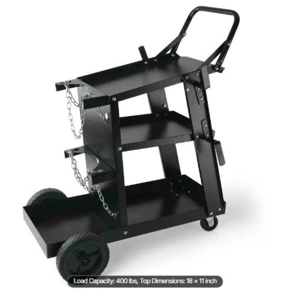 Welding Cart, 3-Tier Heavy Duty Welder Cart - Image 3