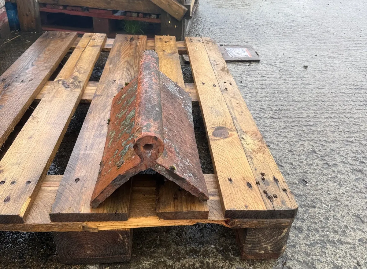 Reclaimed Clay Ridge Tiles for sale - Image 1
