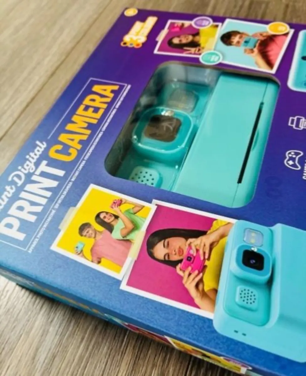 Kids Instant Digital Print Camera, a 5-in-1 device - Image 3