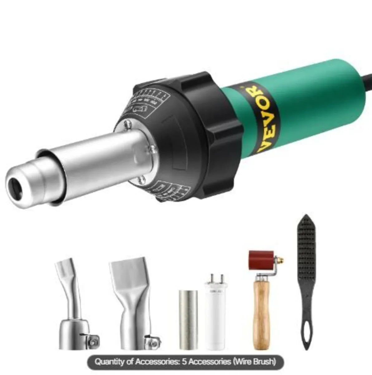 Hot Air Plastic Welder, 1600W Hot Air Torch - Image 1