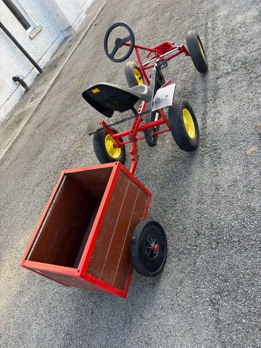 Dinocart with homemade trailer - Image 2