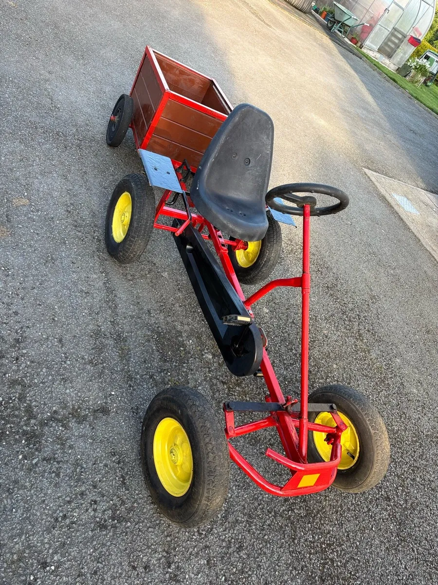 Dinocart with homemade trailer - Image 3
