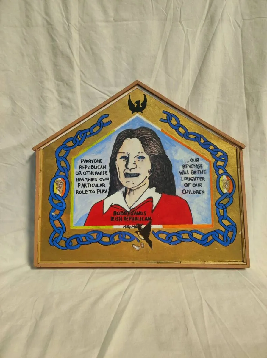 Vintage Titanic art , Bobby sands painting - Image 3