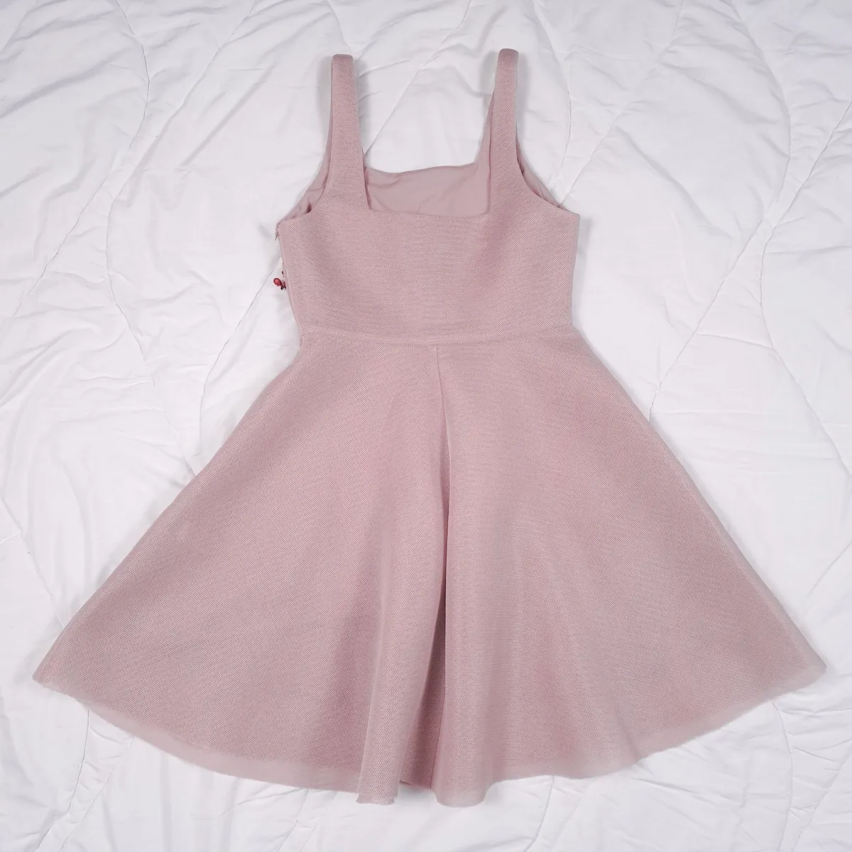 New Look Pink Floral Embroidered Dress 12UK/40EU - Image 4