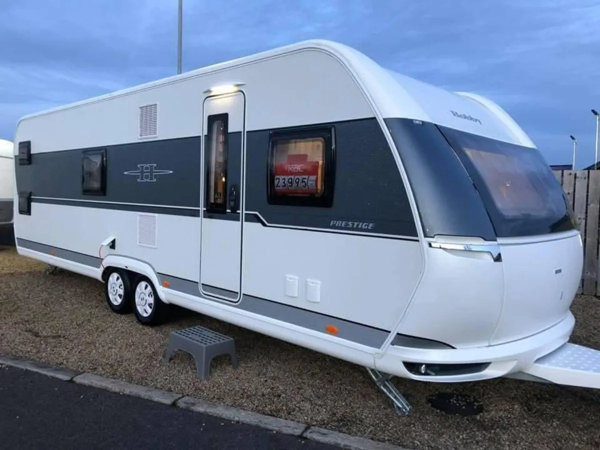 2020 HOBBY 720 KWFU 6/7/8 BERTH LUX CARAVAN!! - Image 1