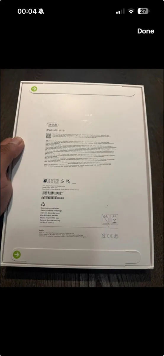 Apple ipad a16 256gb - Image 2