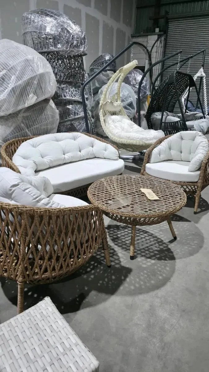 Garden furniture rattan brand new - Image 2