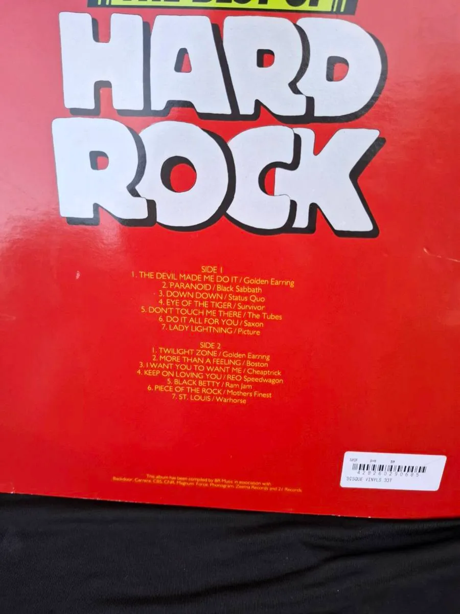 Hard rock vinyl lp - Image 2