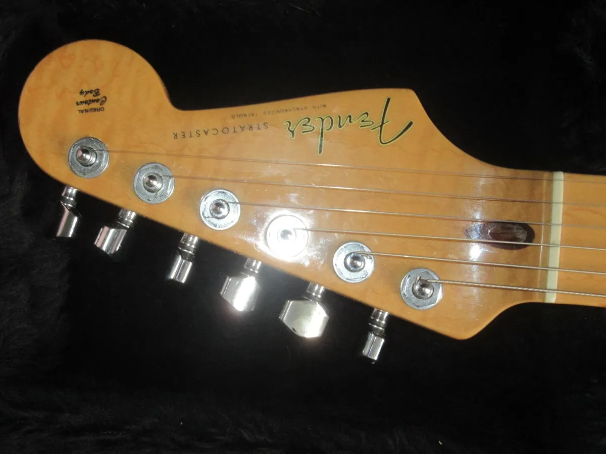 Fender custom shop Strat classic in Black - Image 3