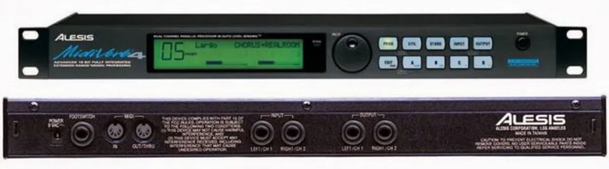 Alesis MidiVerb 4 Dual-Channel Multi- Processor - Image 1