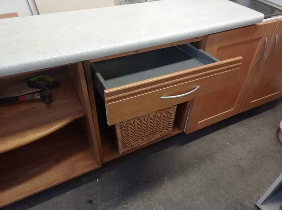 Kitchen Base Units with Sink - Image 4