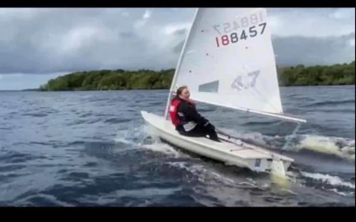 Laser Dingy Sailing Boat - Image 1