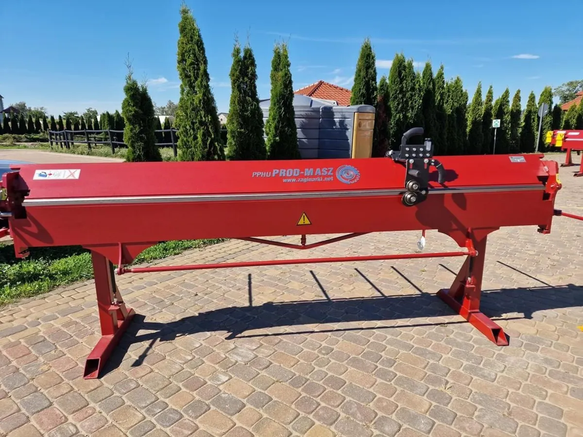 sheet metal folder RED-3200mm 160 degrees - Image 1
