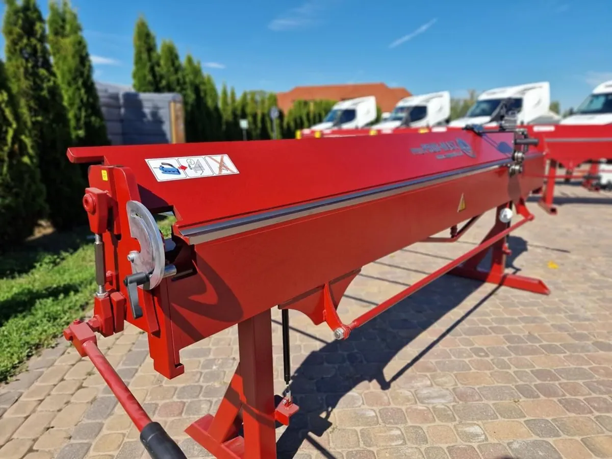 sheet metal folder RED-3200mm 160 degrees - Image 4
