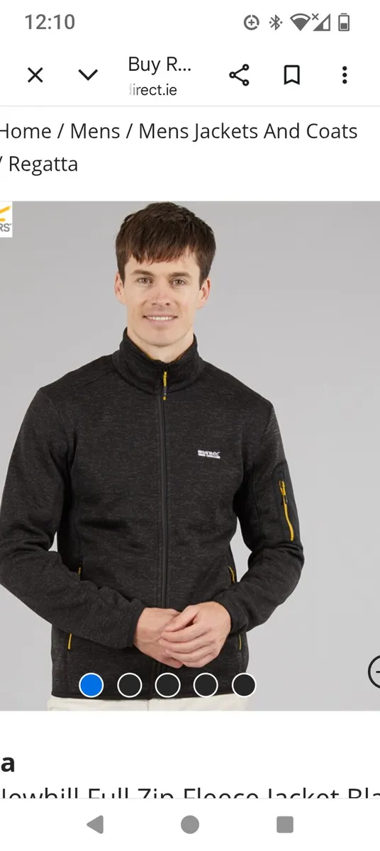 New mens regatta full zip fleece - Image 3