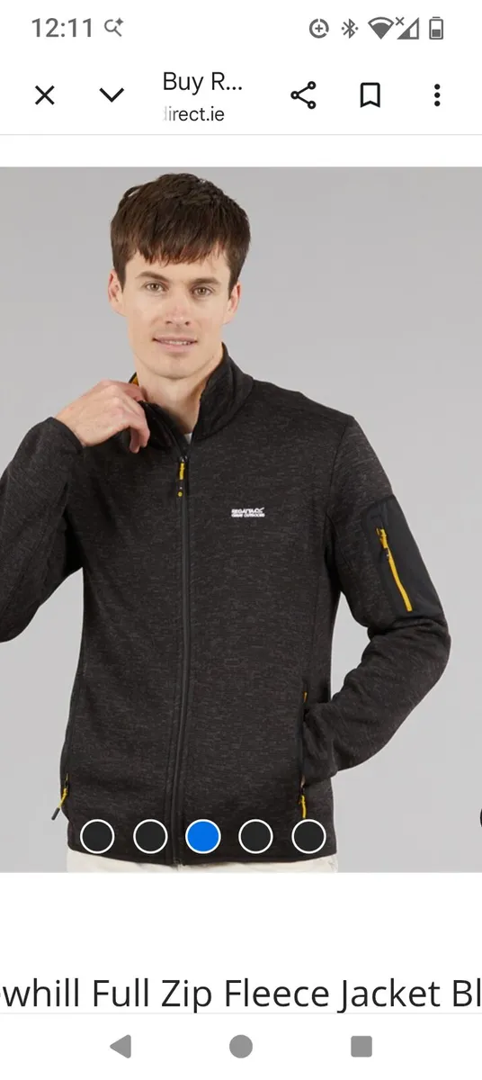 New mens regatta full zip fleece - Image 2