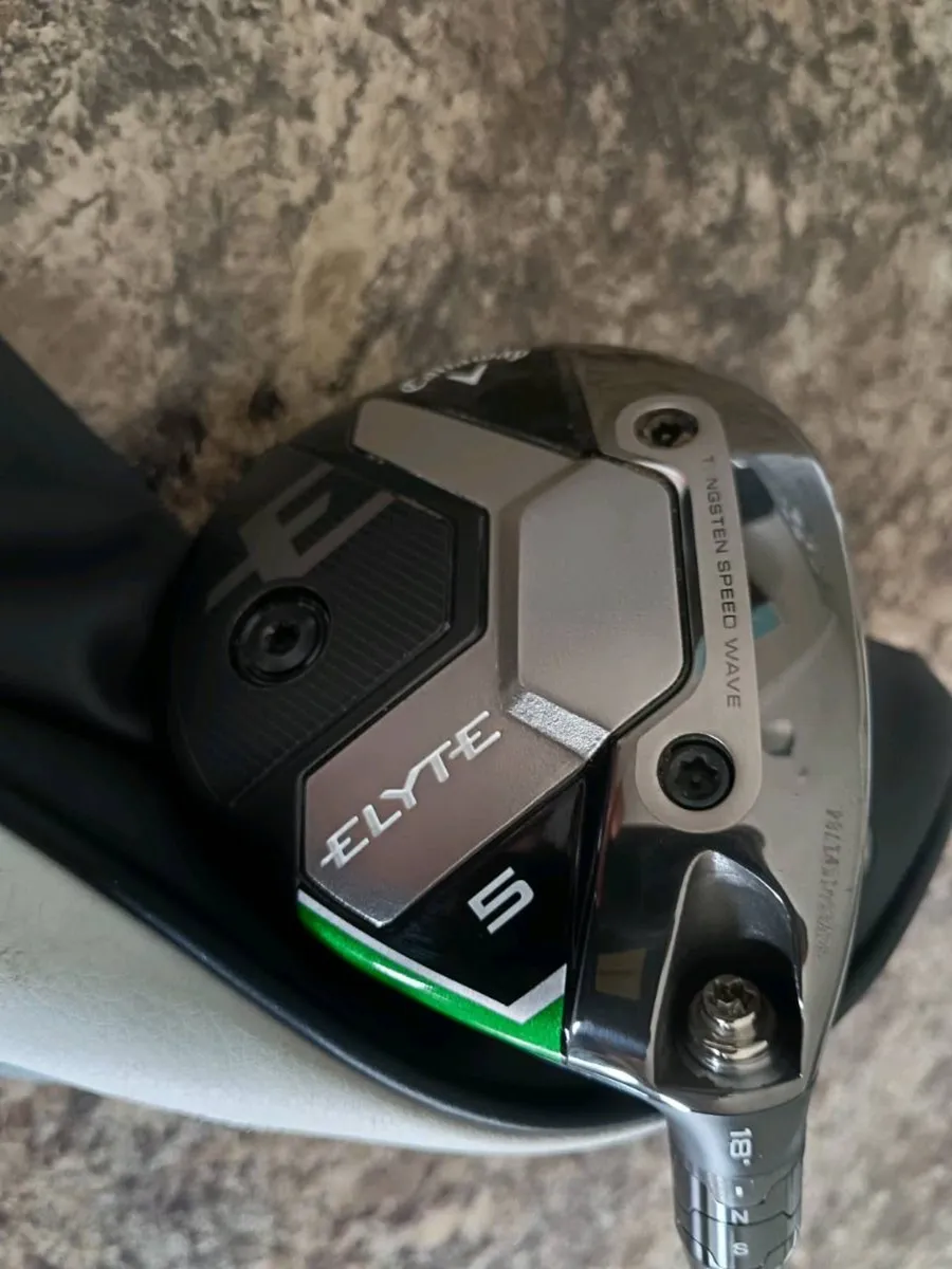 Tour Issued Callaway Elyte 5 Wood. - Image 1