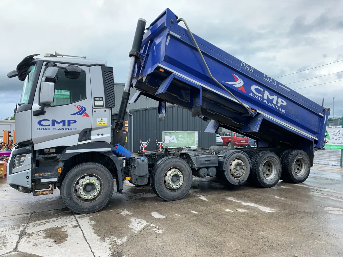 2015 RENAULT C430 5 AXLE TIPPER FOR AUCTION - NAAS - Image 2
