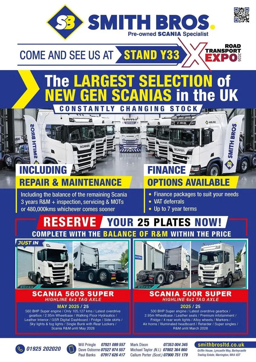Smith bros ltd N Ireland pre owned SCANIA - Image 3