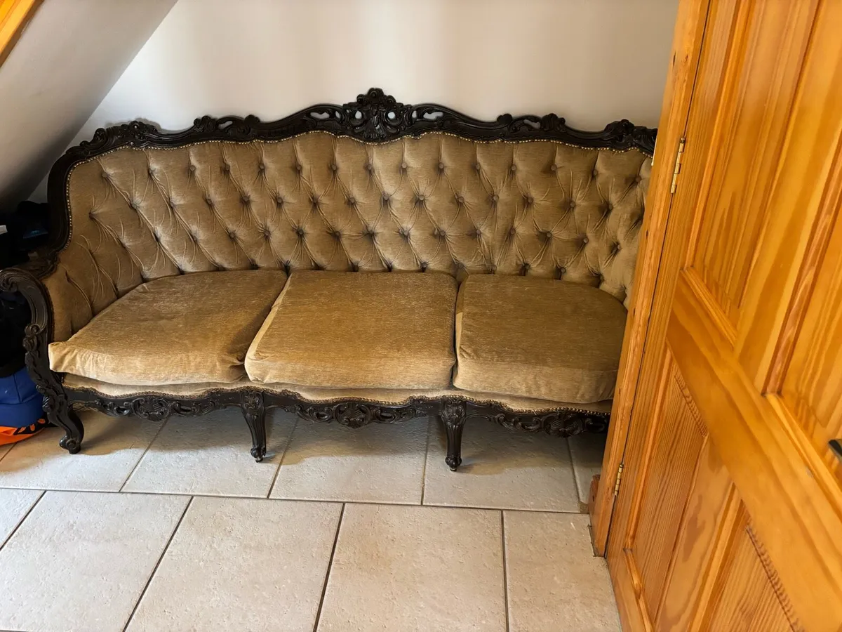 Louis XV Sofa. Mid 20th Century - Image 2