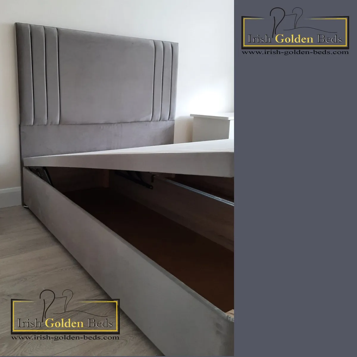 bed frame and headboard, free delivery - Image 3