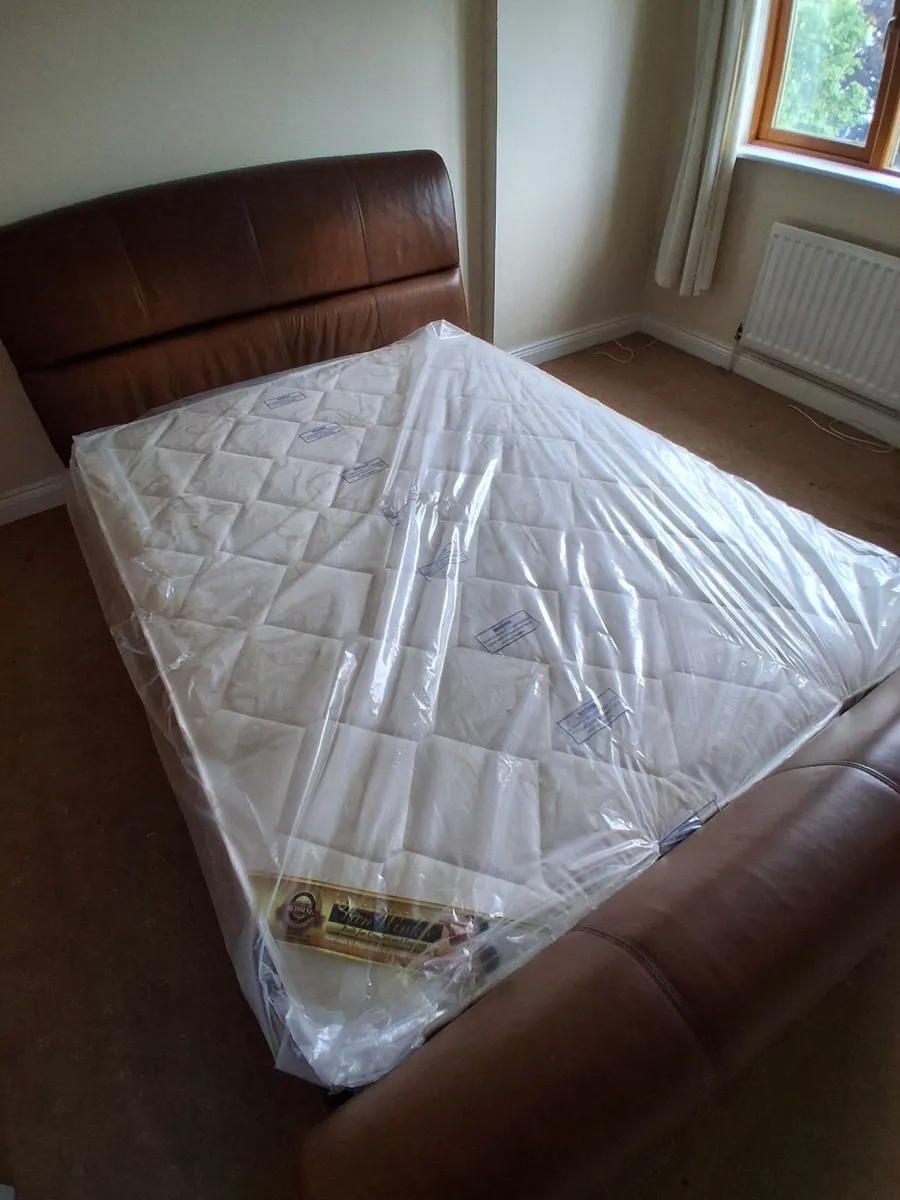 2 x Brand new mattresses and brand new bunk beds - Image 1