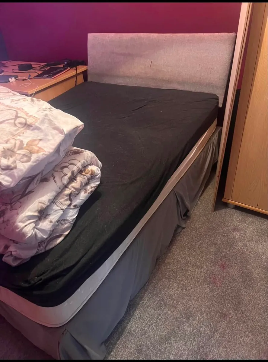 Used Bed Frame and Dinning table - Image 2