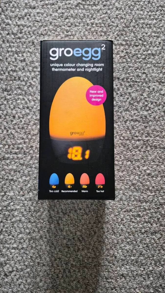 GroEgg 2 Nursery Night Light and Thermometer - Image 1
