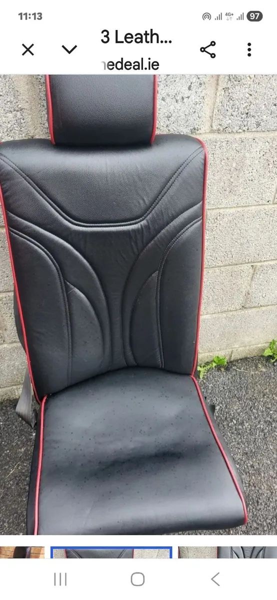 3 leather seats - Image 3