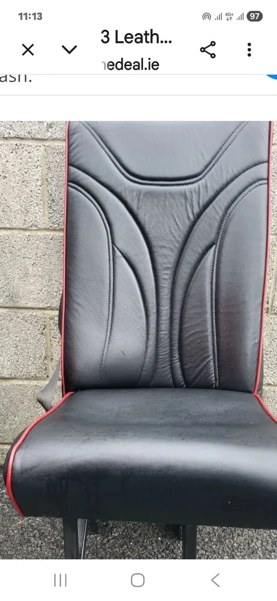 3 leather seats - Image 2