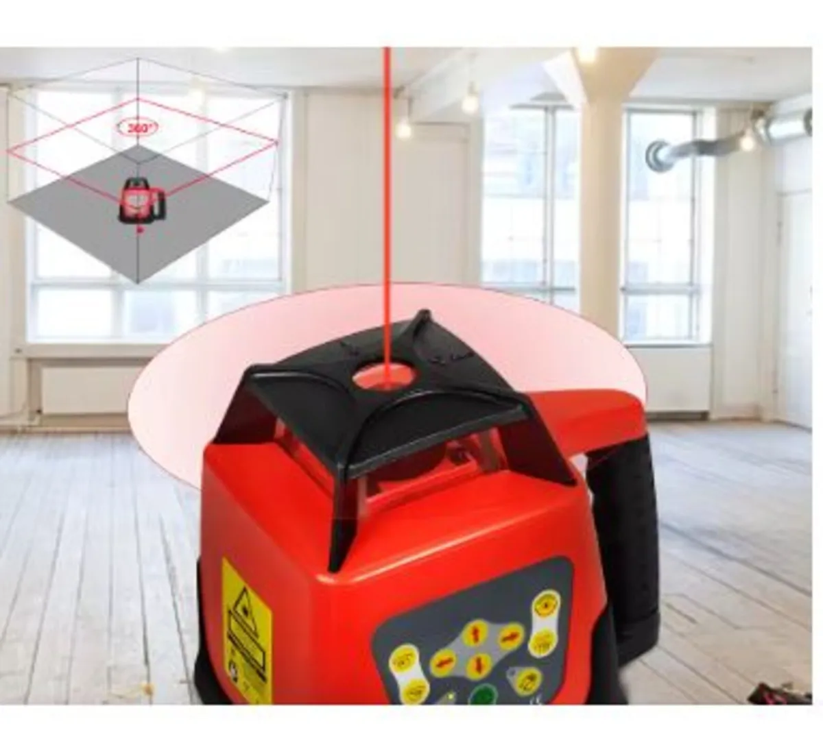 Professional Rotating Laser Green Max - Image 4