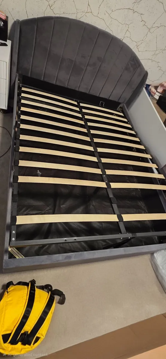 King size bed frame - Image 1