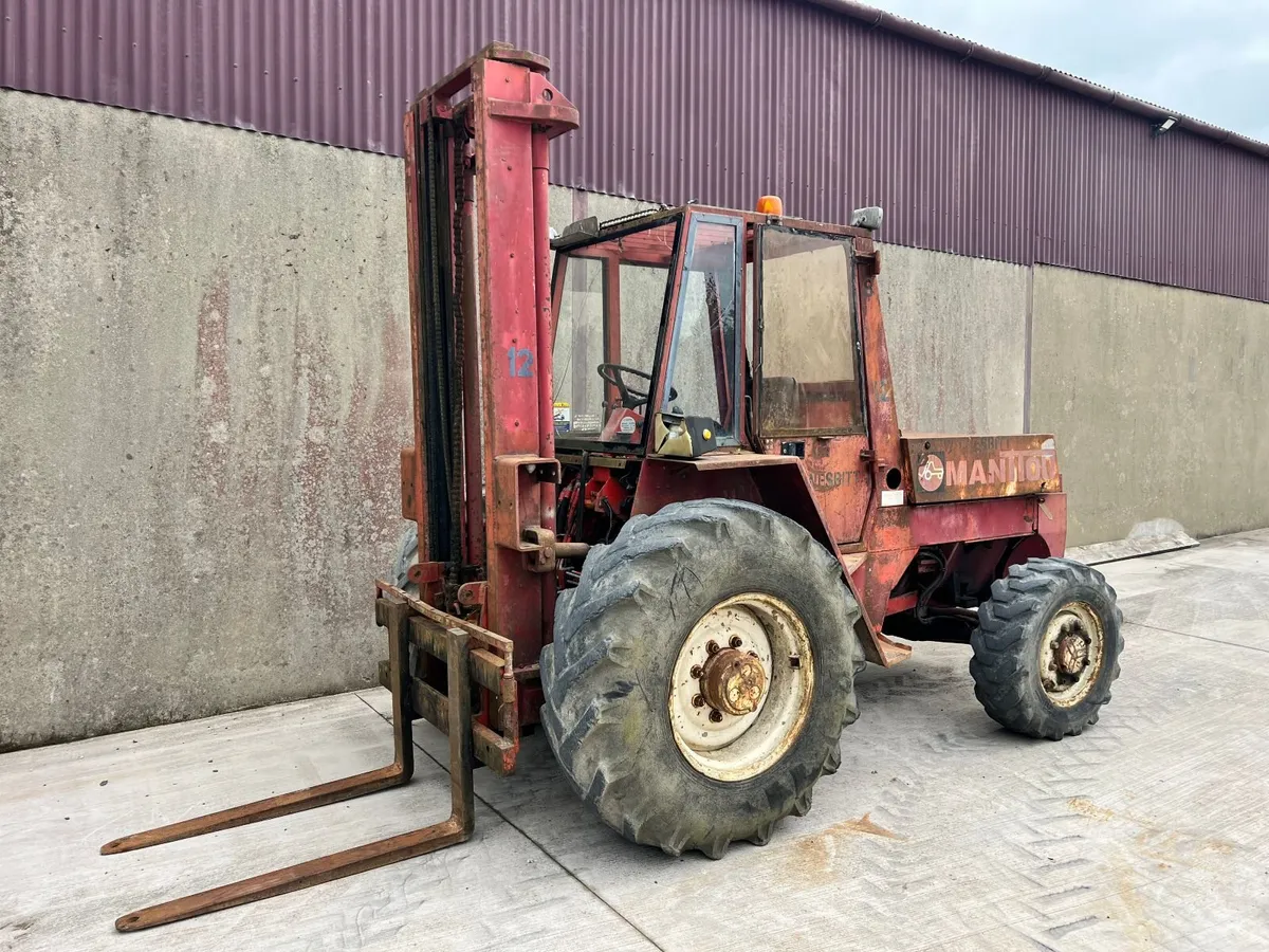 Manitou Rough Terrain Forklift - Image 2