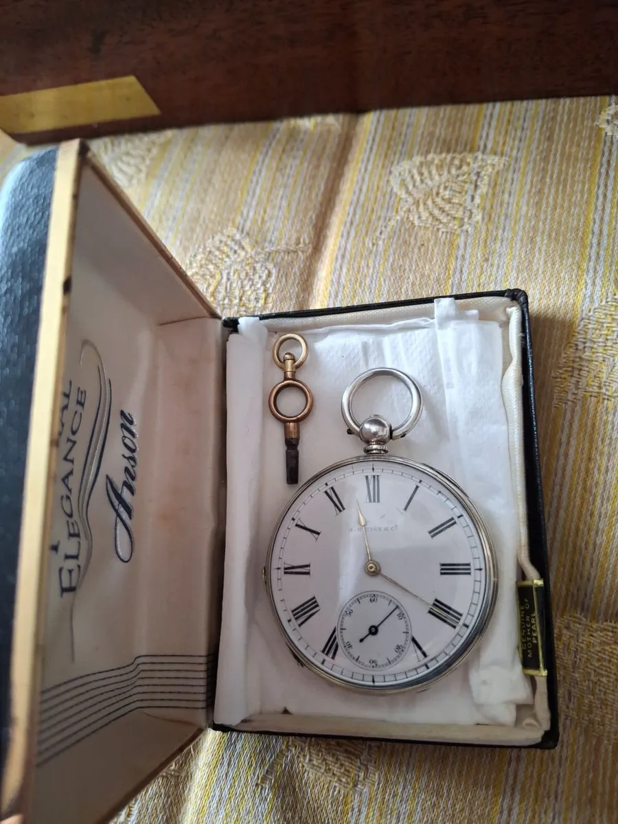 SILVER POCKET WATCH - Image 2