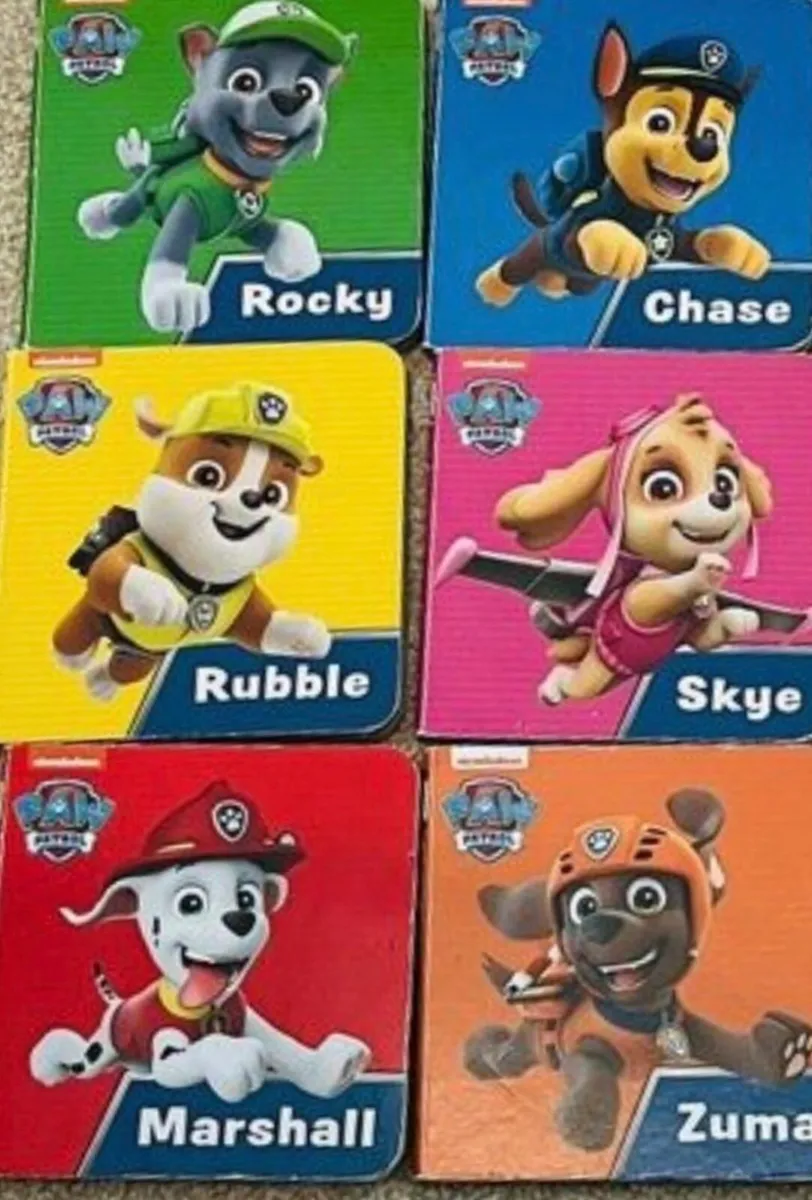 Paw Patrol Books - Mini Board Books