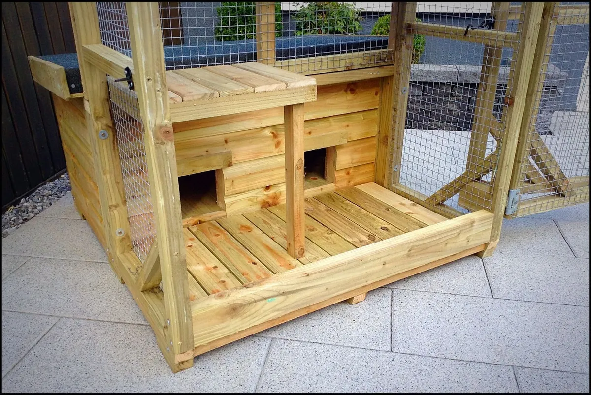 Cat House & Enclosure - Image 3