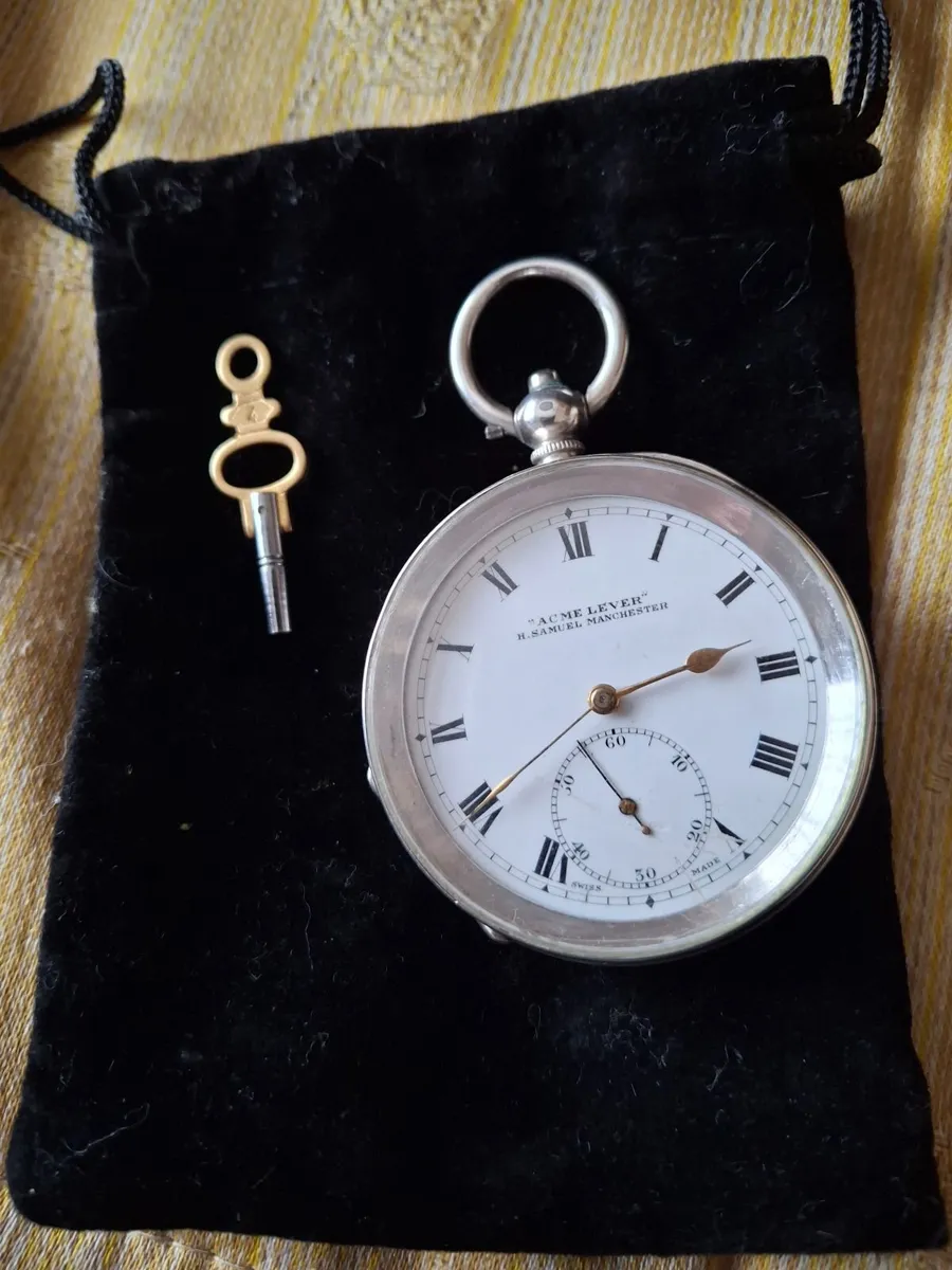 SILVER POCKET WATCH - Image 4