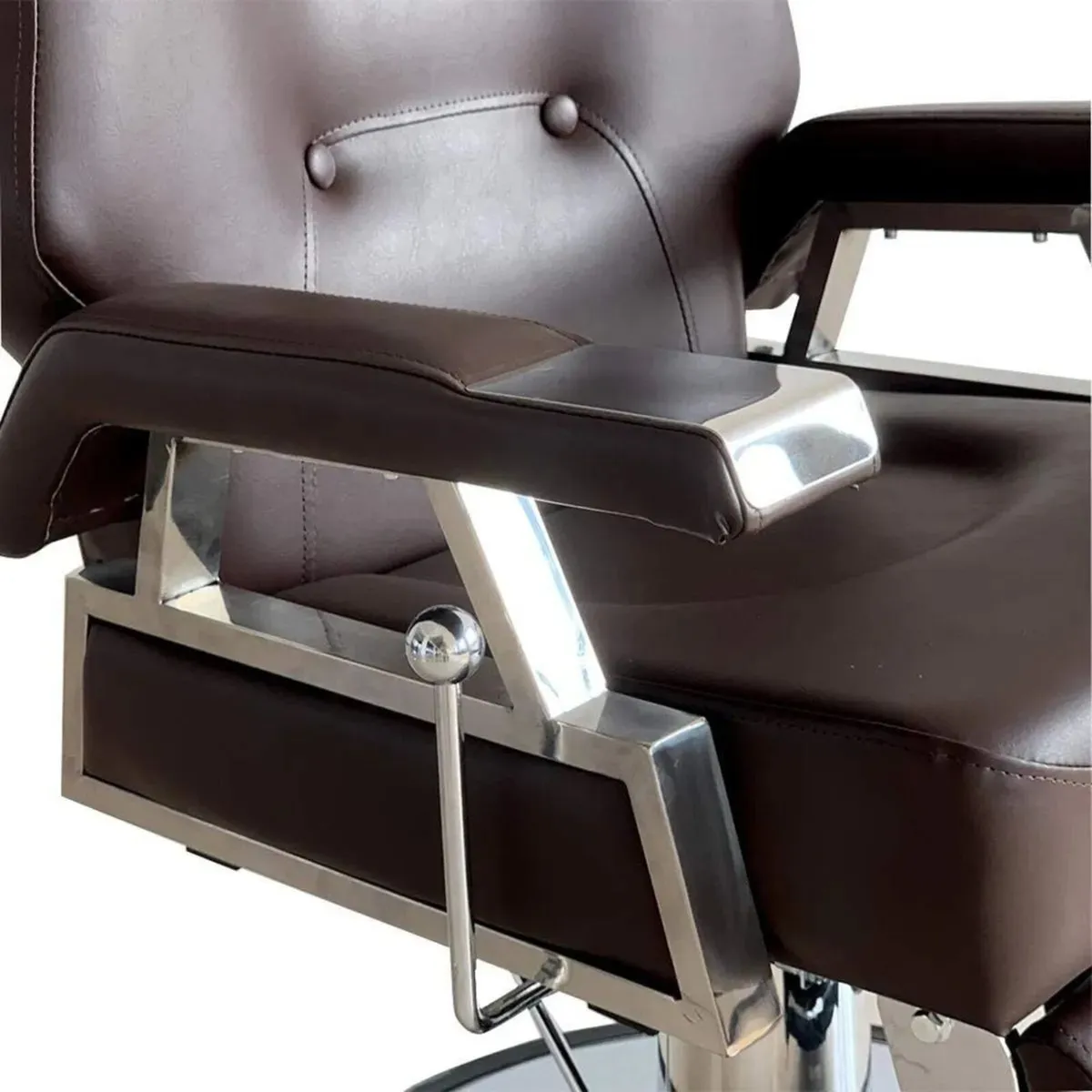 Barber Chair Hydraulic Faux Leather Chair - Image 2